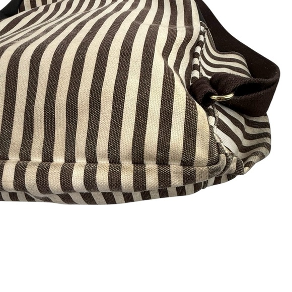 Henri Bendel canvas striped centennial backpack main image 9